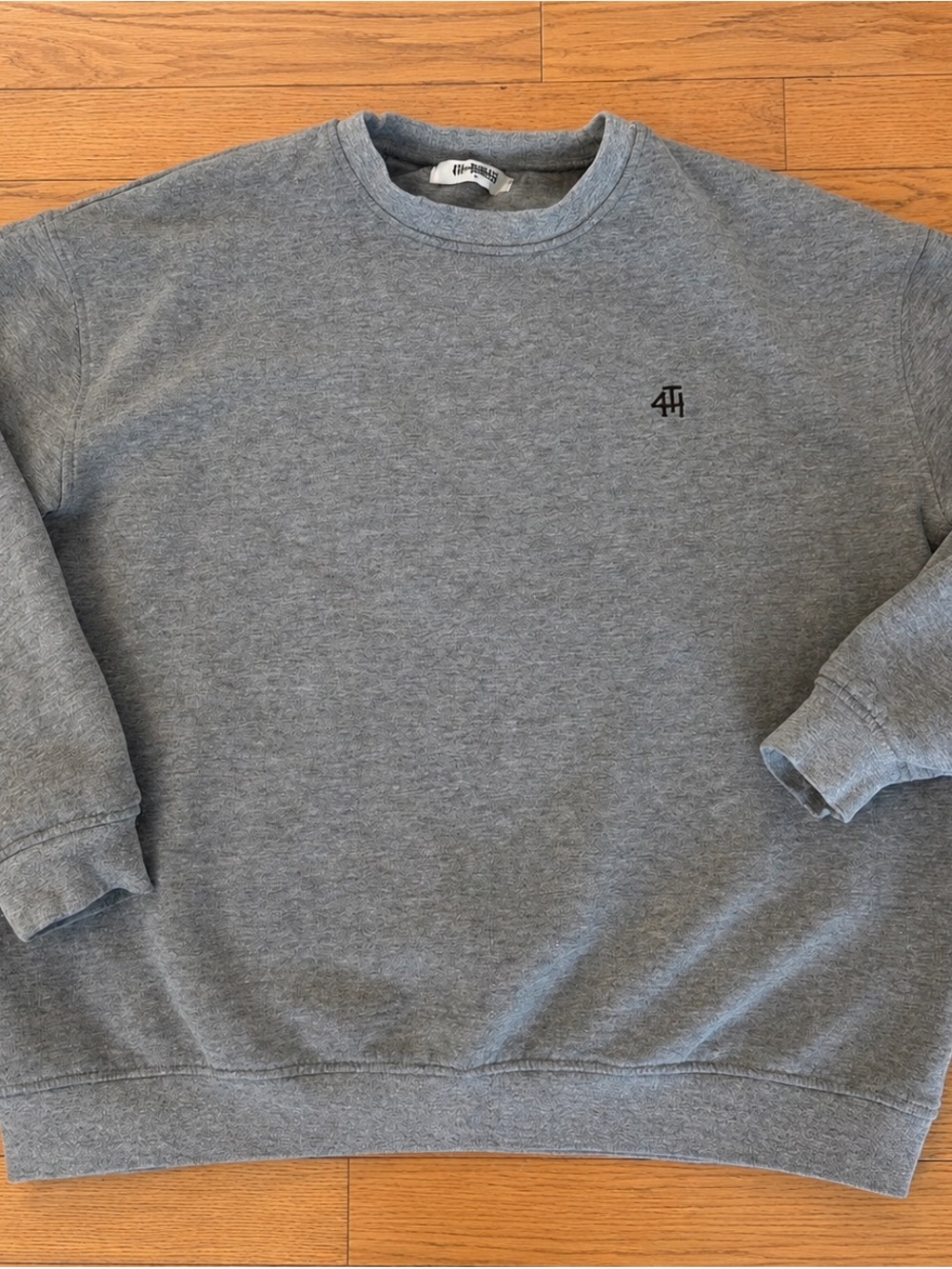 Women's Gray Logo Crewneck Sweatshirt - 4th and reckless